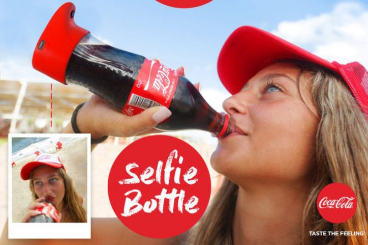 کمپین بازاریابی کوکاکولا با بطری سلفی