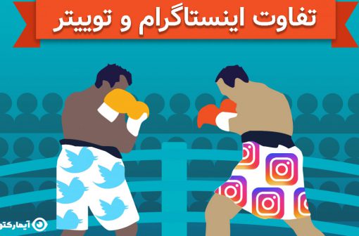 تفاوت اینستاگرام و توییتر
