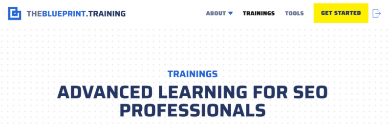 بهرتین دوره سئو The Blueprint Training