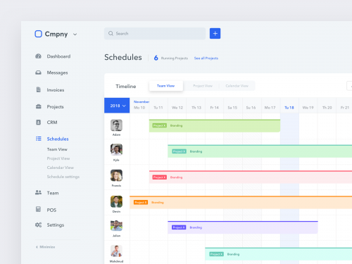 نرم افزار مدیریت پروژه Calendar