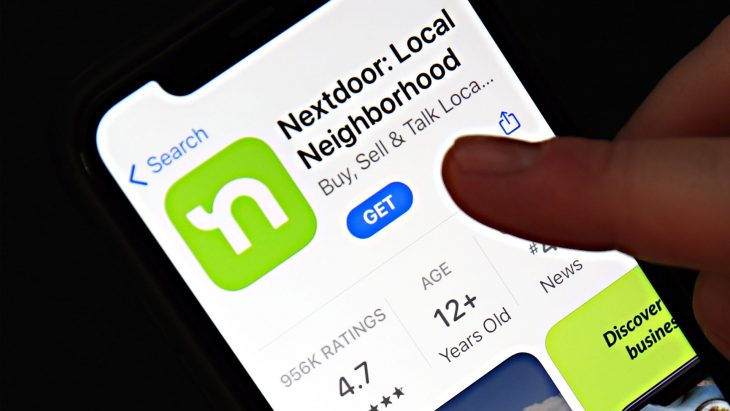 شبکه اجتماعی NextDoor | اپلیکیشن اندروید و آیفون نکست دور | آیمارکتور