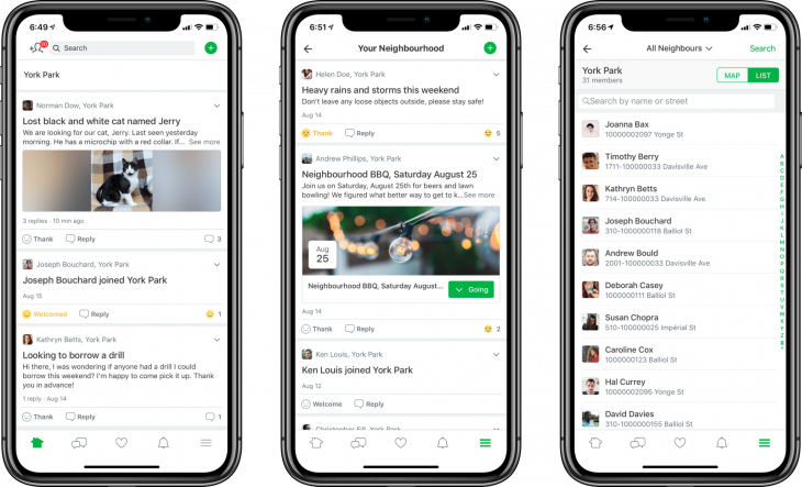 شبکه اجتماعی NextDoor | اپلیکیشن اندروید و آیفون نکست دور | آیمارکتور