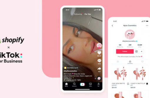 همکاری اپلیکیشن تیک تاک با Shopify | آیمارکتور