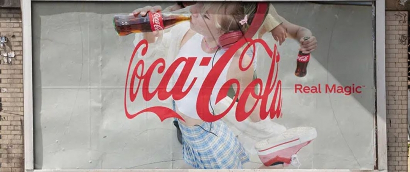 لوگو جدید کوکاکولا