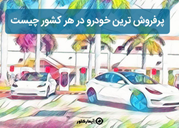 پرفروش ترین خودرو در هر کشور