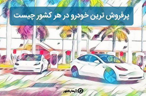 پرفروش ترین خودرو در هر کشور