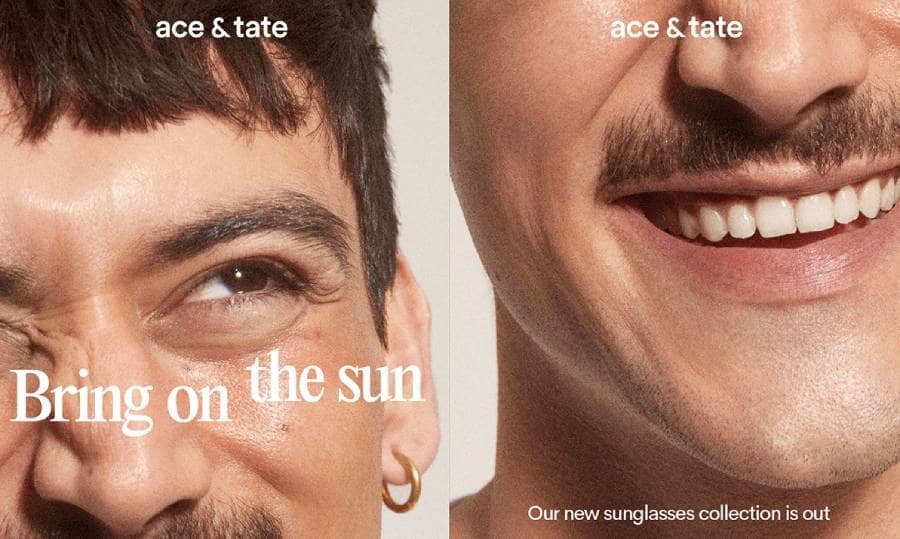 تبلیغات عینک آفتابی