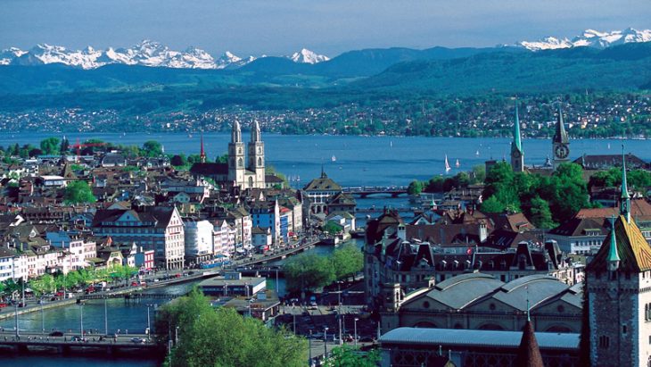 زوریخ ـ سوئیس - شماره 2 گرانترین شهر دنیا