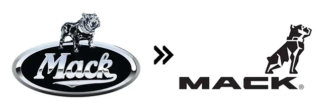 بازآفرینی لوگو خودرو ماک تراک (2014)