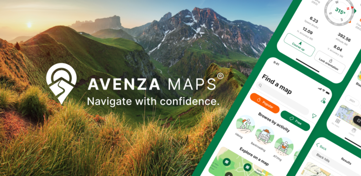 Avenza Maps - اپلیکیشن پیاده روی اونزا مپ