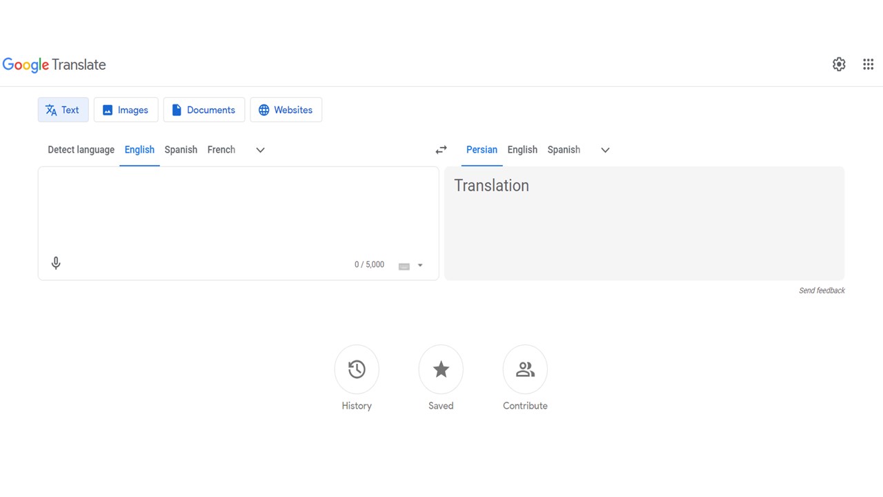 گوگل ترنسلیت translate.google.com
