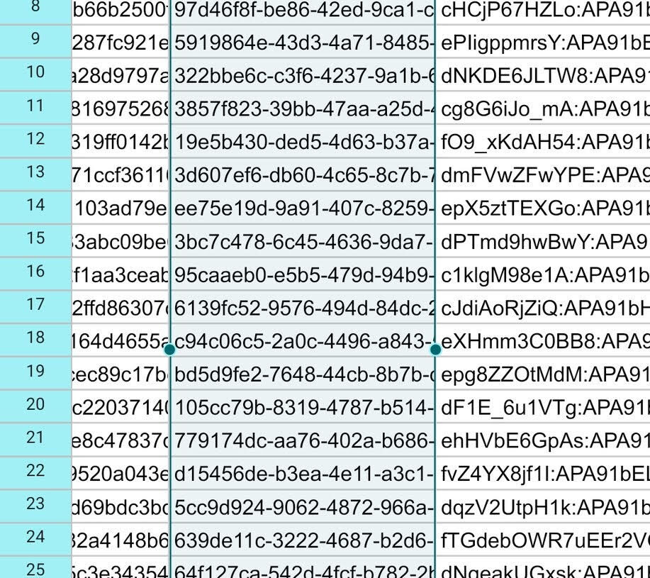 نمونه اطلاعات منتشر شده توسط هکر های اسنپ فود