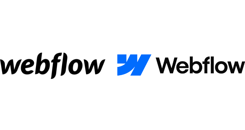 بازطراحی لوگو  Webflow