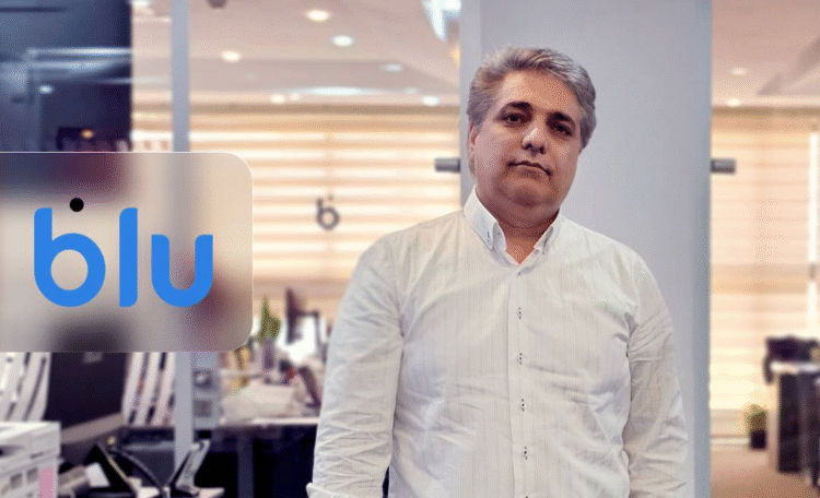 رضا حیدری مدیرعامل بلوبانک