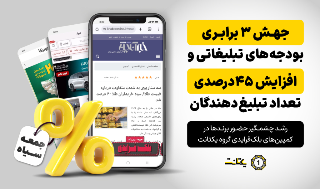 نرگسی ایمانی یکتانت گزارش بلک فرایدی