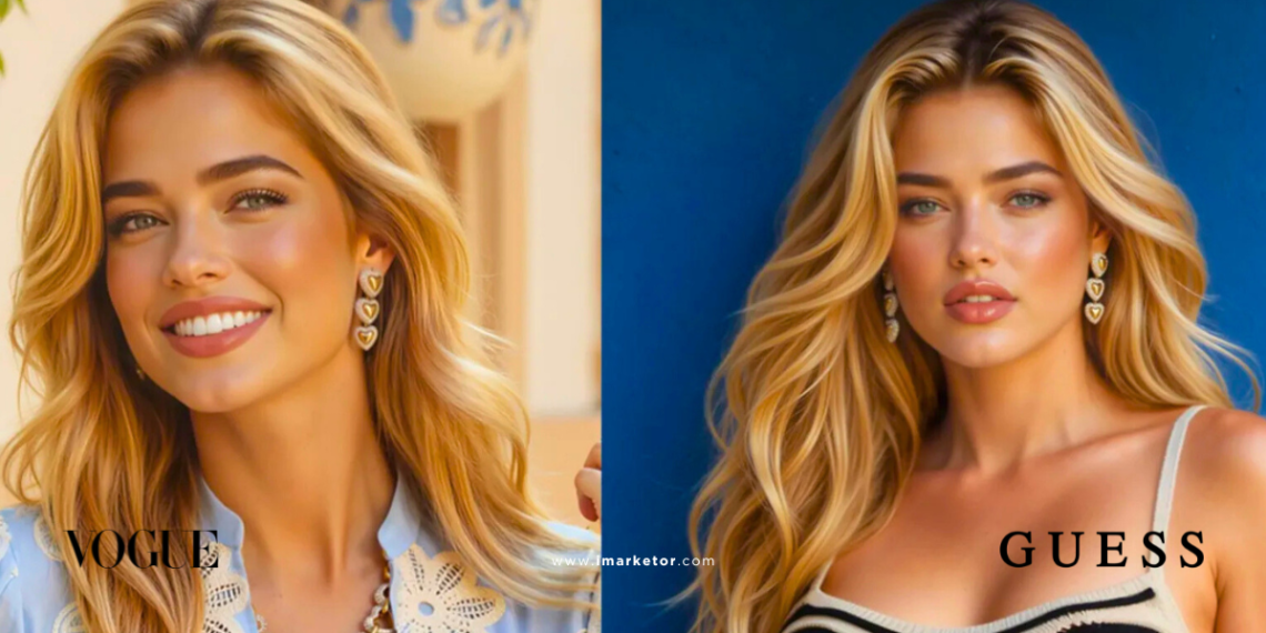 مدل هوش مصنوعی در تبلیغات مد