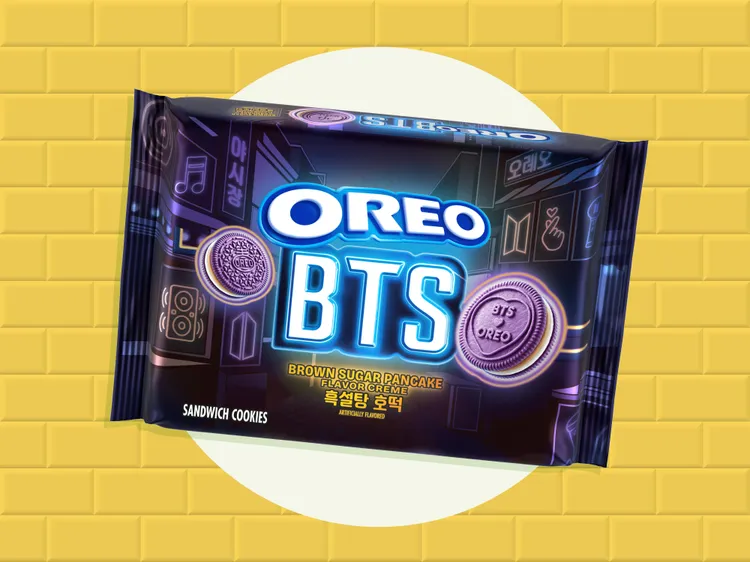 محصول مشترک اورئو و گروه BTS