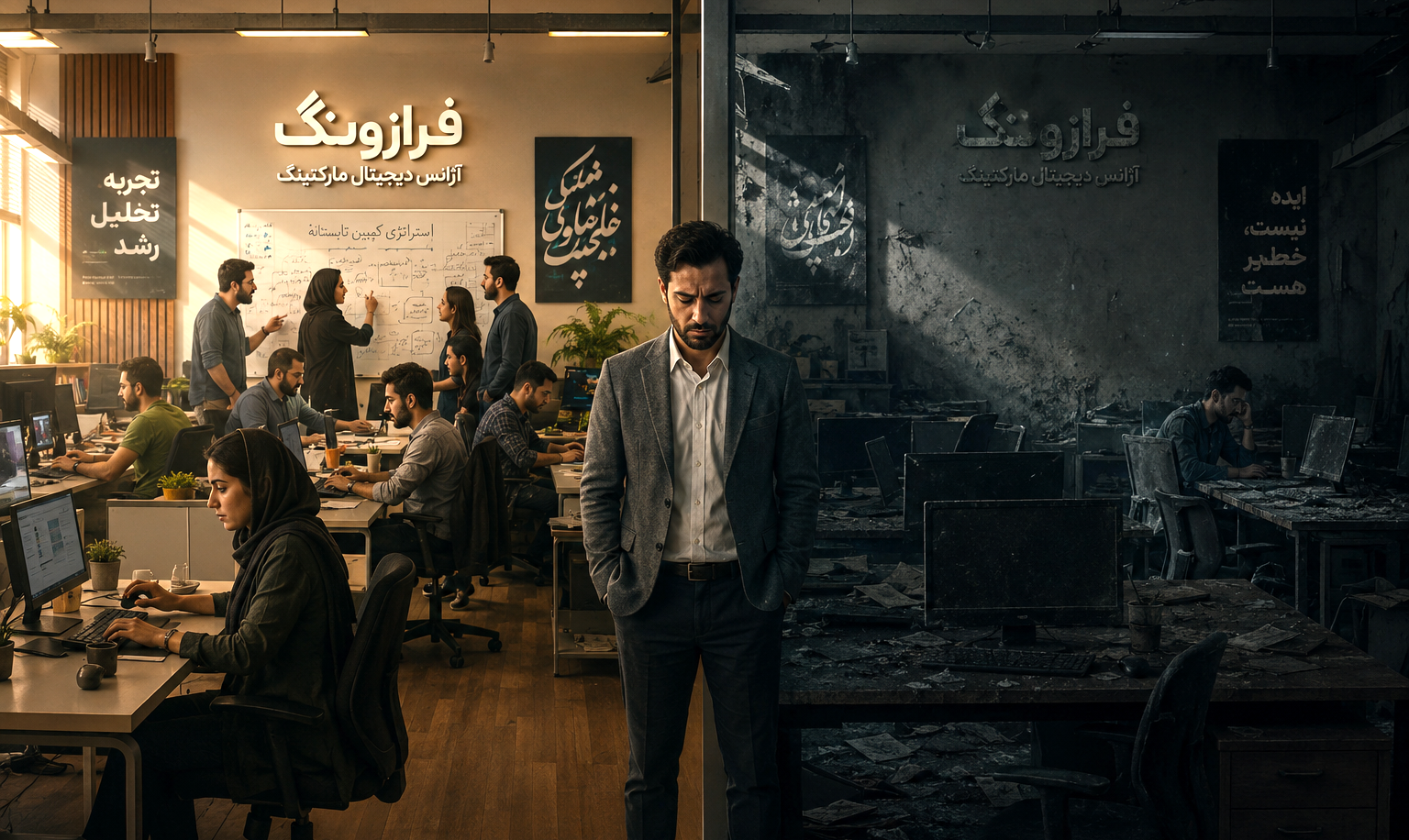 بحران صنعت تبلیغات