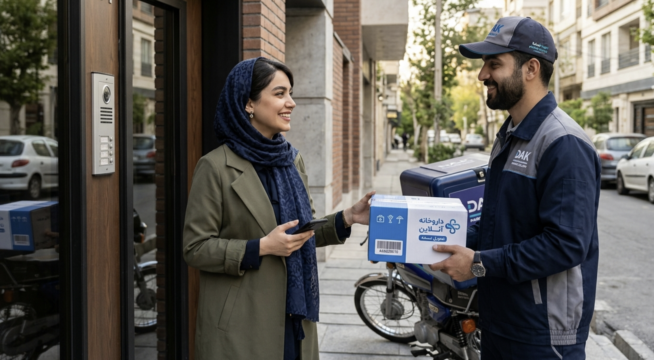 توزیع آنلاین دارو