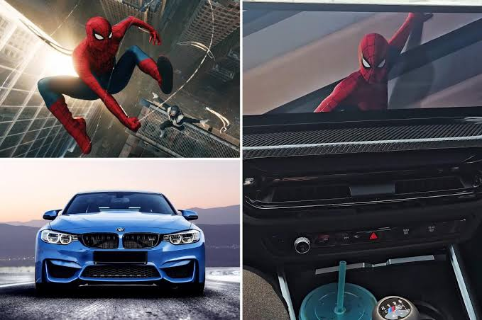 تبلیغات فیلم اسپایدرمن در BMW